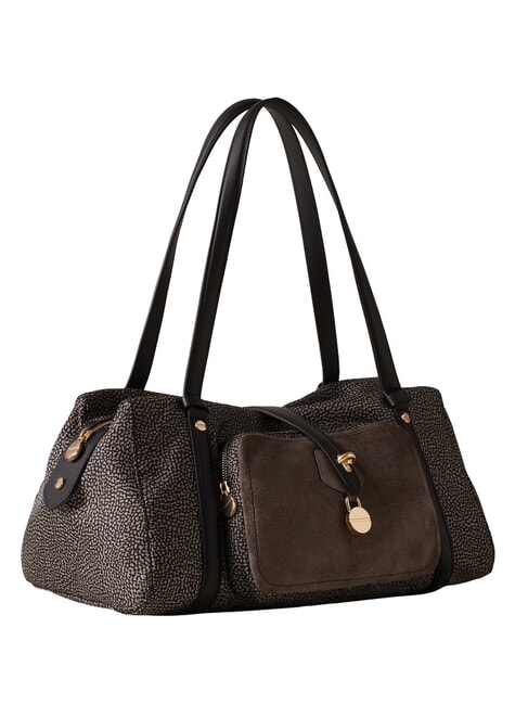 POCHE Borsa bauletto a spalla catrame - Borse Donna