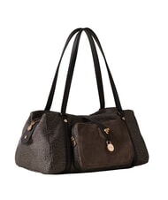 BORBONESE POCHE Borsa bauletto a spalla catrame - Borse Donna - 2