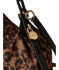 BORBONESE PRIVE M Borsa a spalla, con tracolla corteccia - Borse Donna - 4