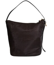 BORBONESE PRIVE Vertical Bag a spalla cioccolato - Borse Donna - 3