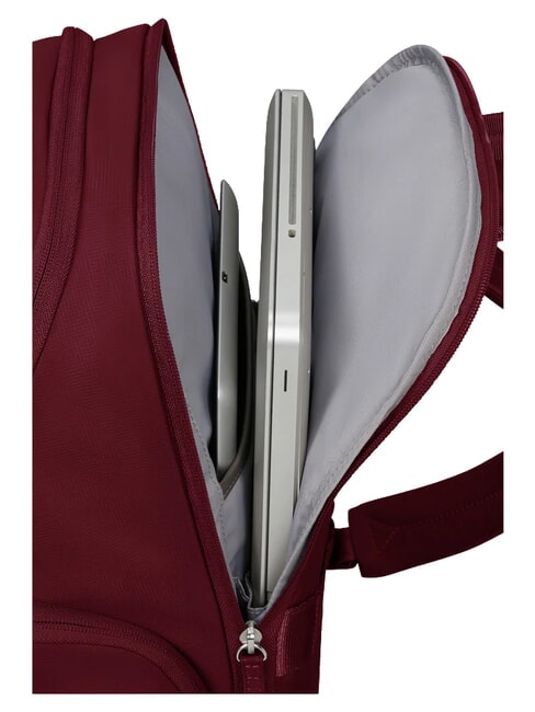 MOVE 5.0 Zaino in nylon porta pc 14" bordeaux - Borse Donna