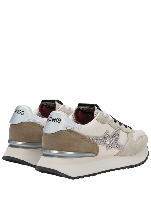 STARGIRL STRASS LOGO Sneakers biancopan - Scarpe Donna