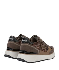 SUN68 BIG ALLY SEQUIN Sneakers marrone - Scarpe Donna - 4