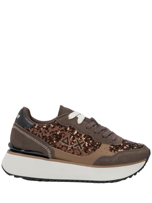 BIG ALLY SEQUIN Sneakers marrone - Scarpe Donna