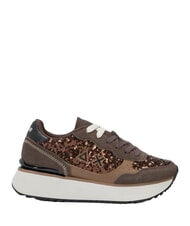 SUN68 BIG ALLY SEQUIN Sneakers marrone - Scarpe Donna - 2