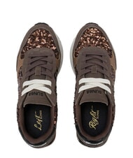 SUN68 BIG ALLY SEQUIN Sneakers marrone - Scarpe Donna - 3