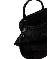 BLAUER PADDED Borsa a mano, con tracolla NERO - Borse Donna - 4