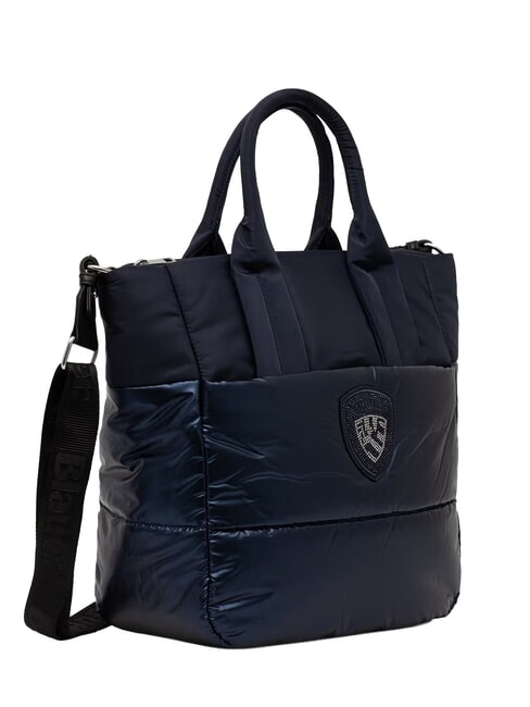 PADDED Shopping Bag con tracolla BLU NAVY - Borse Donna