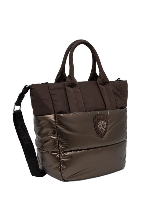 PADDED Shopper a mano, con tracolla DarkBrown - Borse Donna