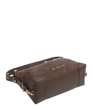 LOVE MOSCHINO SIGNATURE ZIP Borsa a spalla, regolabile marrone/marrone - Borse Donna - 4