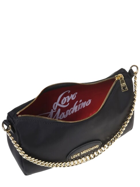 CITY CORE Borsa a spalla, con tracolla a catena Nero - Borse Donna