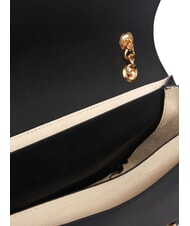 LOVE MOSCHINO BOLD LOVE Borsa a spalla, con catena Nero - Borse Donna - 4