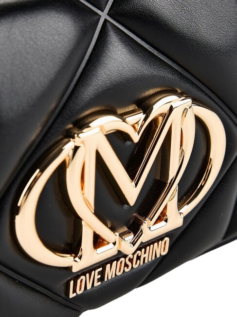 EMBOSSED QUILTED Borsa a spalla Nero - Borse Donna