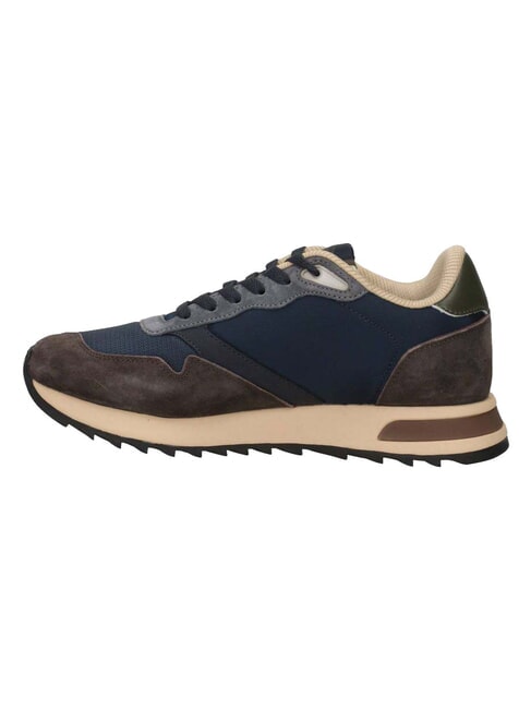 RYDER Sneakers navy/brown - Scarpe Uomo