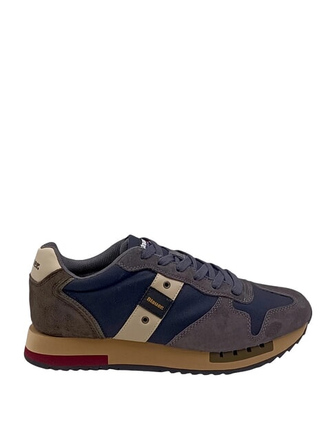 QUEENS Sneakers navy/taupe - Scarpe Uomo