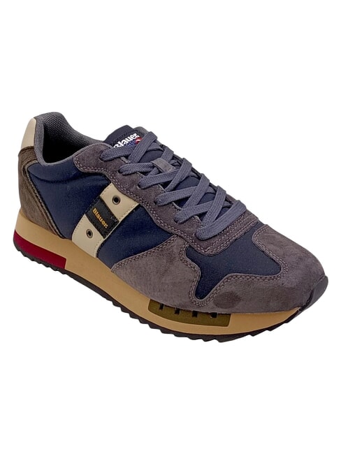 QUEENS Sneakers navy/taupe - Scarpe Uomo