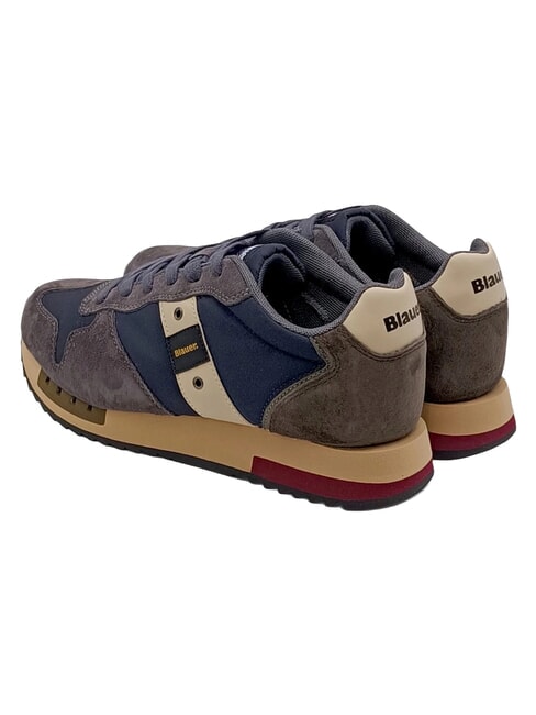 QUEENS Sneakers navy/taupe - Scarpe Uomo