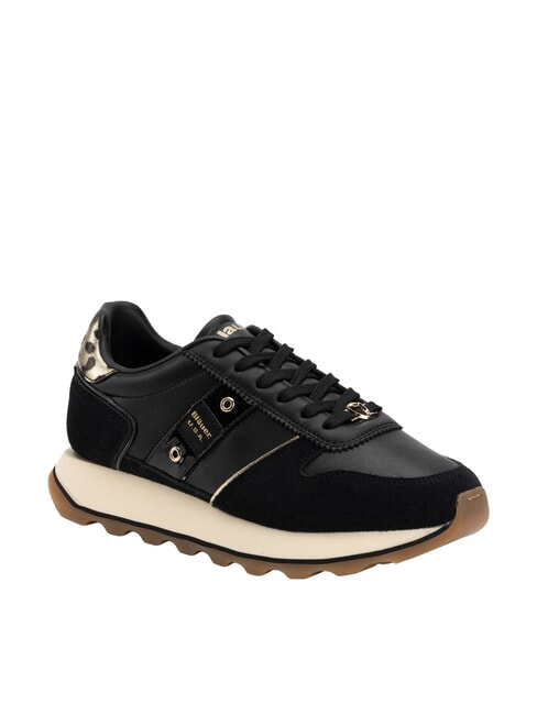 MILLS Sneakers Donna black/leopard - Scarpe Donna