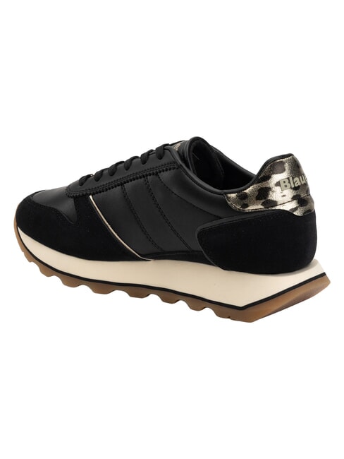 MILLS Sneakers Donna black/leopard - Scarpe Donna