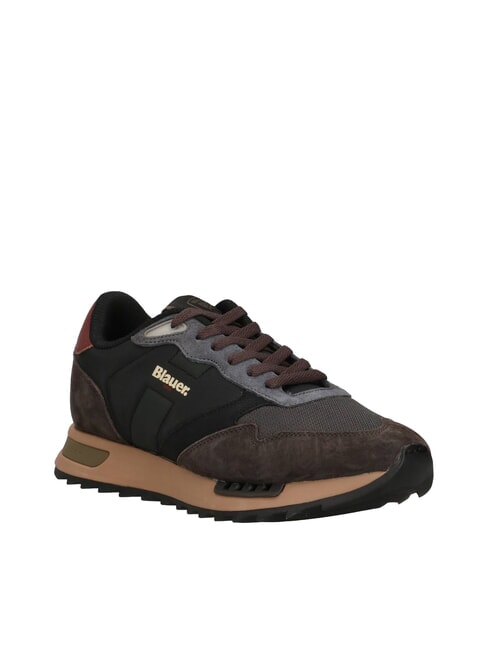 RYDER Sneakers black/brown - Scarpe Uomo