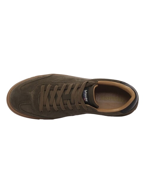 LOWELL Sneakers in pelle MILITARY GREEN - Scarpe Uomo