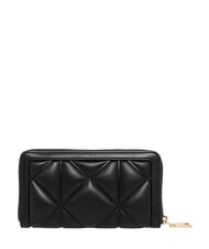 LOVE MOSCHINO EMBOSSED QUILTED Portafoglio large, ziparound Nero - Portafogli Donna - 2