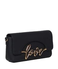 LOVE MOSCHINO ITALICS LOVE Pochette a tracolla Nero - Borse Donna - 2