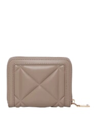 LOVE MOSCHINO EMBOSSED QUILTED Portafoglio compatto, ziparound sabbia - Portafogli Donna - 2