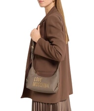 LOVE MOSCHINO BOLD LOVE Borsa mini, a tracolla fango - Borse Donna - 2