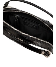 GIANNI CHIARINI ALIFA Borsa in pelle a mano, con tracolla zebra bianco-nero - Borse Donna - 5