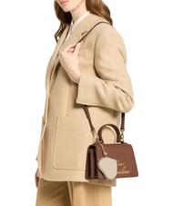LOVE MOSCHINO PADLOCK Borsa a mano, con tracolla noce - Borse Donna - 2