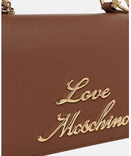LOVE MOSCHINO PADLOCK Borsa a mano, con tracolla noce - Borse Donna - 4