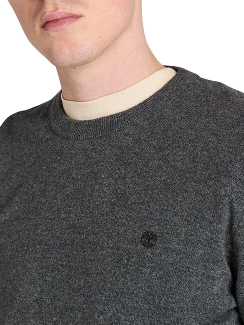 MERINO Maglione girocollo in misto lana dgh-obsn - Maglie Uomo