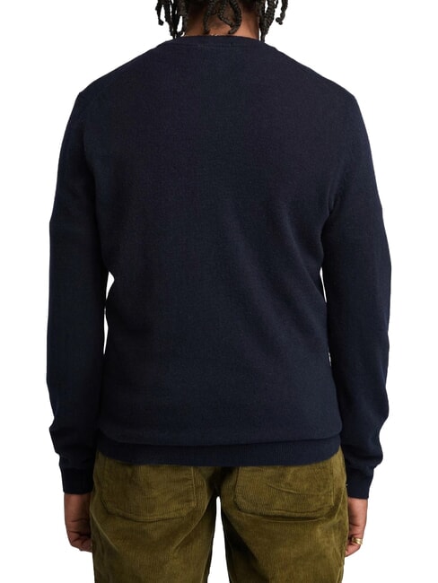 MERINO Maglione girocollo in misto lana dark sapphire/dark denim - Maglie Uomo