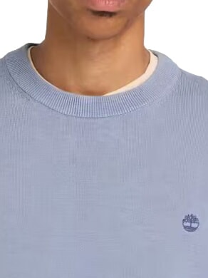 WILLIAMS RIVER Maglioncino girocollo medium blue - Maglie Uomo