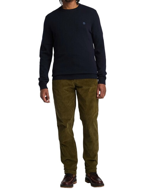 MERINO Maglione girocollo in misto lana dark sapphire/dark denim - Maglie Uomo