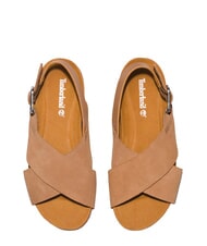 TIMBERLAND MALIBU WAVES Sandali in pelle indian tan - Scarpe Donna - 3