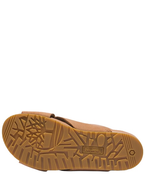 MALIBU WAVES Sandali in pelle indian tan - Scarpe Donna