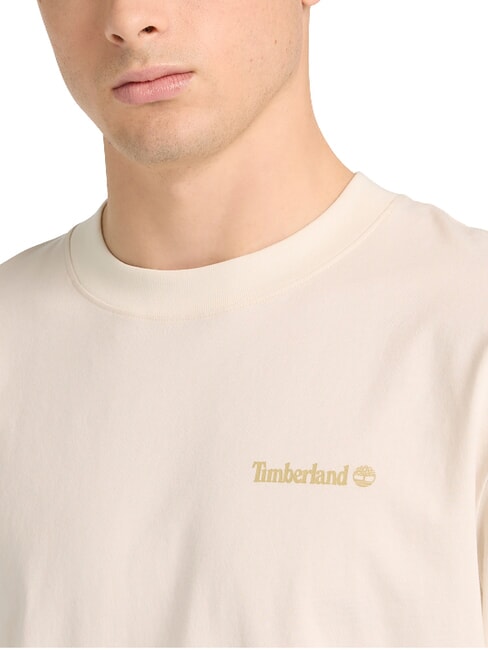 MAGNET T-shirt a maniche corte, puro cotone vintage white - T-shirt Uomo