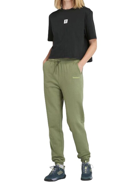 STACK LOGO  T-Shirt in cotone NERO - T-shirt e Top Donna