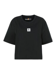 TIMBERLAND STACK LOGO  T-Shirt in cotone NERO - T-shirt e Top Donna - 5