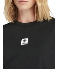 TIMBERLAND STACK LOGO  T-Shirt in cotone NERO - T-shirt e Top Donna - 3