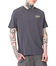 TIMBERLAND GAS STATION T-shirt a maniche corte, puro cotone blackened pearl - T-shirt Uomo - 3
