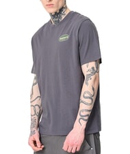 TIMBERLAND GAS STATION T-shirt a maniche corte, puro cotone blackened pearl - T-shirt Uomo - 4