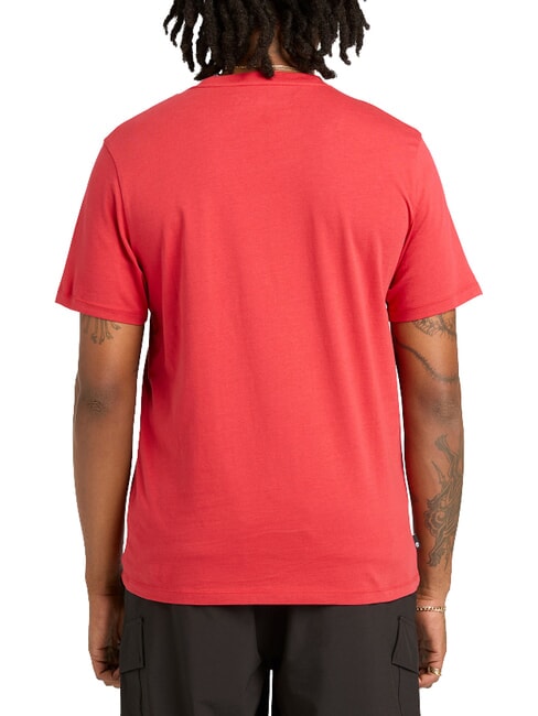KENNEBEC RIVER LINEAR LOGO T-shirt in cotone american beauty - T-shirt Uomo