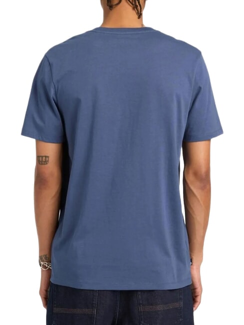 KENNEBEC RIVER LINEAR LOGO T-shirt in cotone oceana - T-shirt Uomo