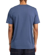 TIMBERLAND KENNEBEC RIVER LINEAR LOGO T-shirt in cotone oceana - T-shirt Uomo - 2