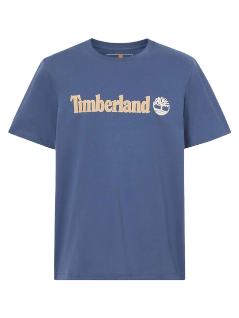 KENNEBEC RIVER LINEAR LOGO T-shirt in cotone oceana - T-shirt Uomo