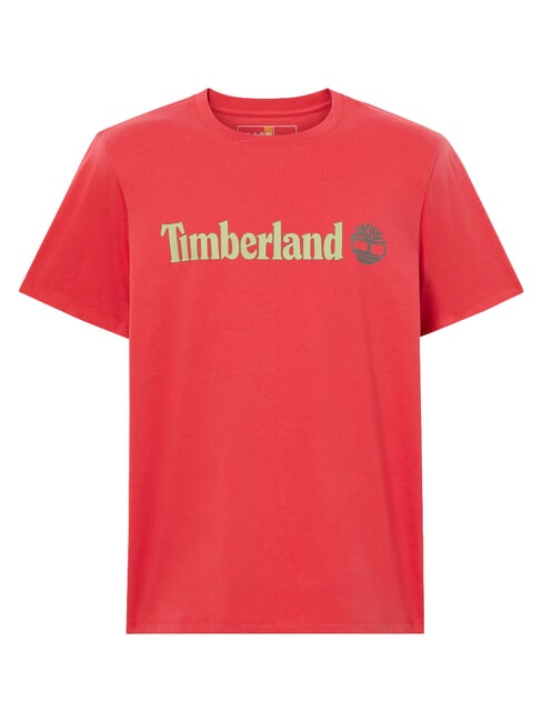 KENNEBEC RIVER LINEAR LOGO T-shirt in cotone american beauty - T-shirt Uomo