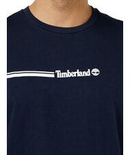 TIMBERLAND TIER3 T-shirt in puro cotone dark sapphire - T-shirt Uomo - 3